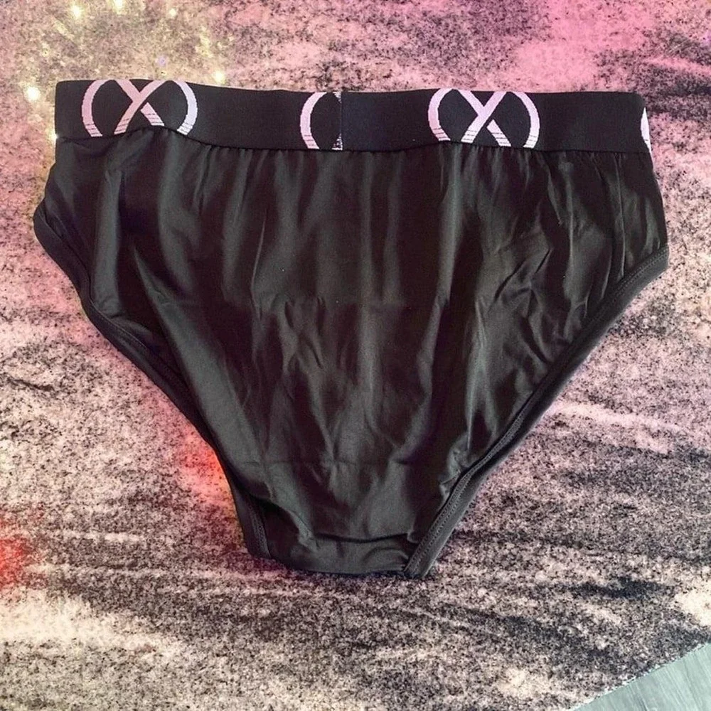 Men's black 2 xist sport brief size medium EUC!